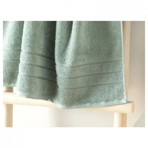 منشفة حمام قطن ناعمة، أخضر فاتح، 70×140 سم من انجلش هوم