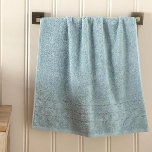 English Home Soft Cottony Face Towel  Light Blue 50*90 cm