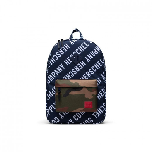Herschel Heritage backpack Roll Call Peacoat /woodland Camo
