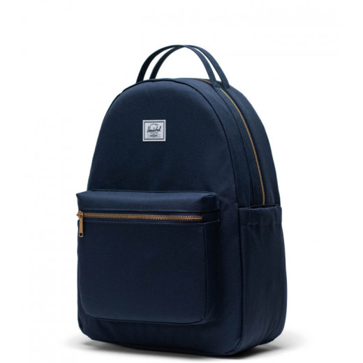حقيبة ظهر نوفا متوسطة الحجم باللون الأزرق الداكن من هيرشال