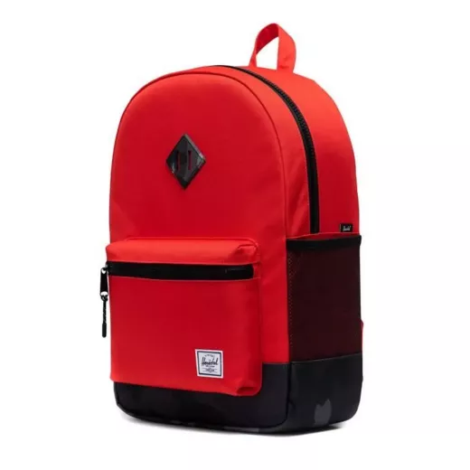 Herschel Heritage Youth Back Pack  Fiery Red/night Camo XL