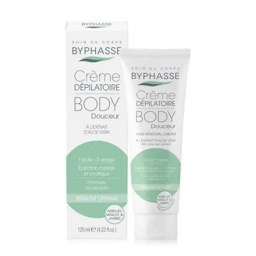 Byphasse Hair Removal Cream With Aloe Vera Extract 125ml