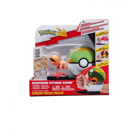 Pokemon  Game Surprise Attack Game Single-pack Morpeko (Hangry-mode) With Fast Ball