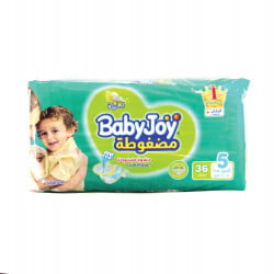 Baby Joy Junior Diapers Large Size 5, 14-25 kg, 36 Piece