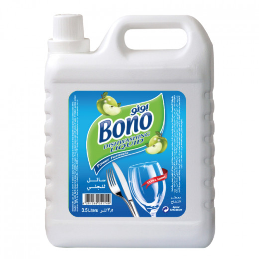 Bono liquid dish soap with apple 3.5 liters