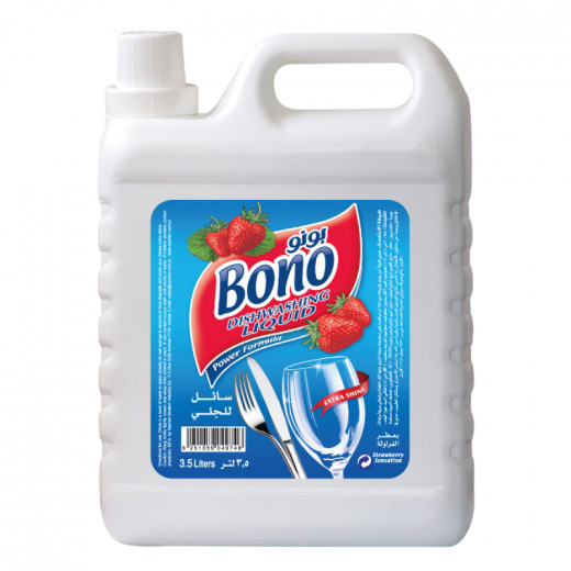 Bono dishwashing liquid strawberry 3.5 litres