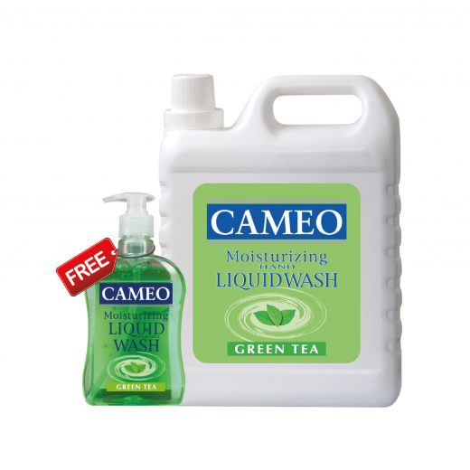 Cameo green liquid soap 3 liters + Cameo 500 ml
