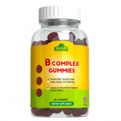 ALFA VITAMINS Vitamin B Complex Gummies with Vitamin B12