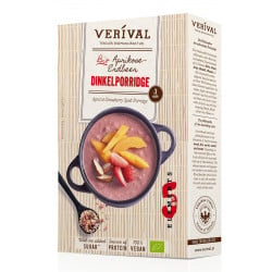 Vrv org apricot & strawberry spelt porridge 350g