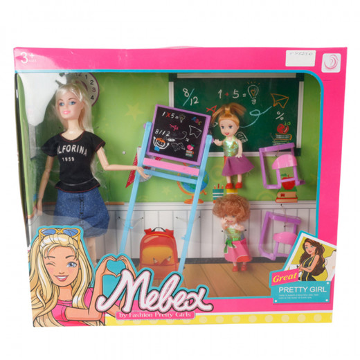 11.5 inch knuckle barbie teaching classroom