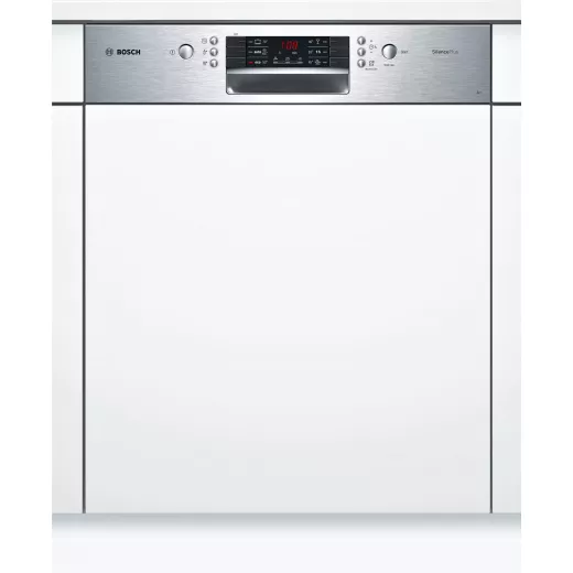 Bosch semi-integrated dishwasher 60 cm Stainless steel Serie | 4