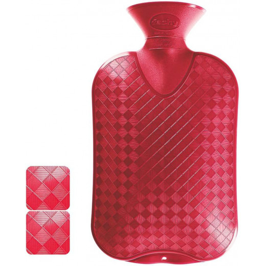 Fashy hot water bottle red 2L