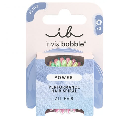 Invisibobble Power Performance Hair Spiral, 3pcs