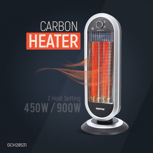 Geepas carbon heater with oscillation function