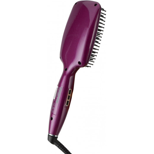 Geepas hair brush straightener
