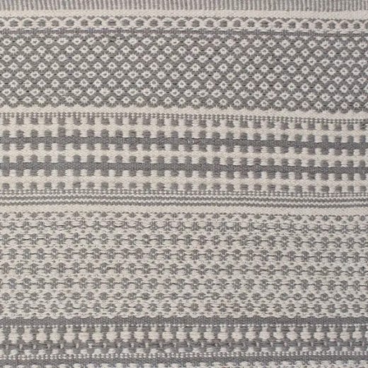 Nova Home Samaira Hand Woven Rug, Grey Color, 90*160 Cm