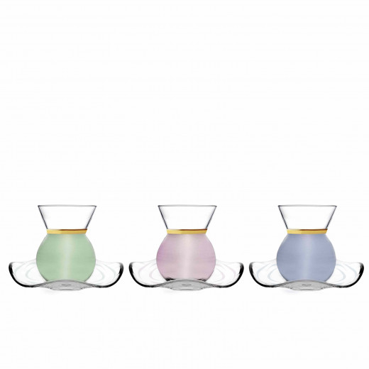 Dimlaj Luminous Set of 6 Pcs Tea Cups