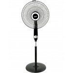 Geepas stand fan with remote control black