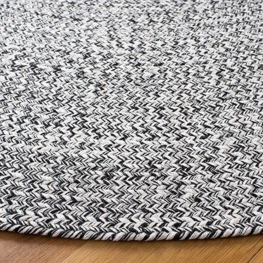 Nova Home Nexa Woven Rug, Grey Color, 120 Cm