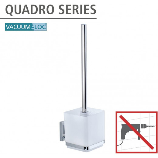 Wenko Quadro Vacuum-Loc Toilet Brush