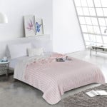 Nova Home Crook Cotton Blanket, Pink Color, Size Double