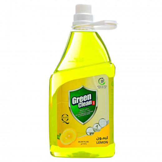 Green Clean disinfectant for surface use -  Lemon 1.9 liters