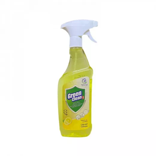 Green Clean multi-purpose disinfectant - 500 ml -  lemon spray