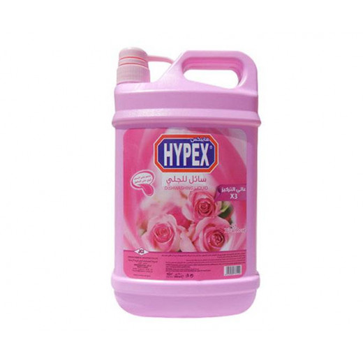 Hypex dishwashing liquid rose scent 1800 ml