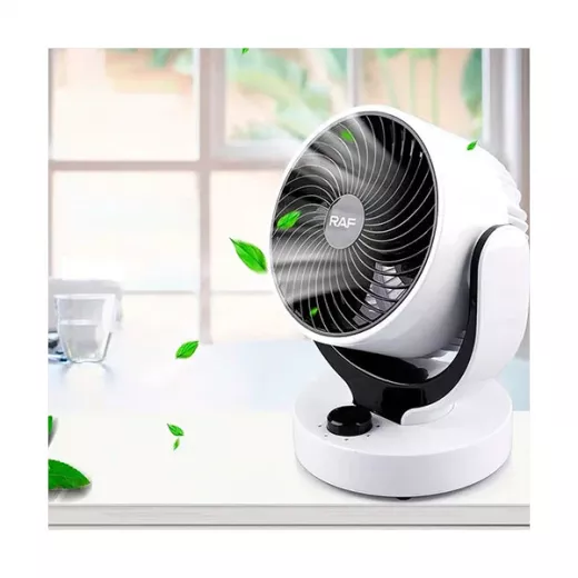 Electric Fan Heater 2000W - Black White