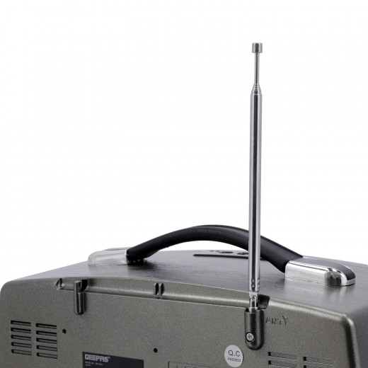 راديو قابل للشحن مع بلوتوث، راديو ثلاثي الموجات من جيباس