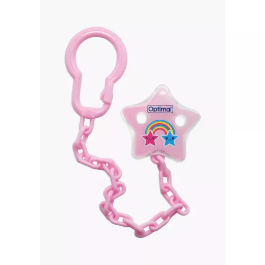 Optimal Pacifier Holders With Plastic Clip