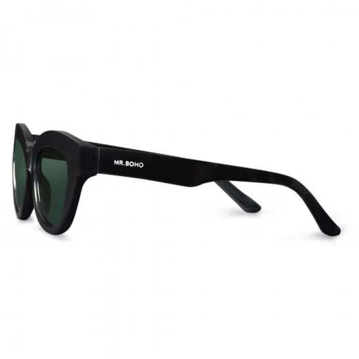 نظارة شمسية مستر بوهو جراسيا - أسود لامع