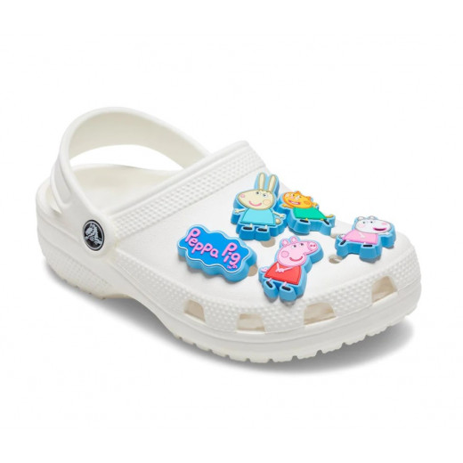 Crocs Jibbitz Symbol Shoe Charms for Crocs Peppa Pig 5 Pack