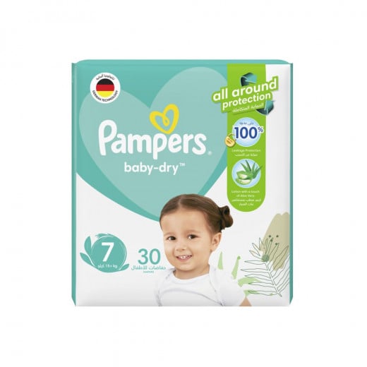 Pampers Baby Diapers Douple Pack Size 7 30 Diapers