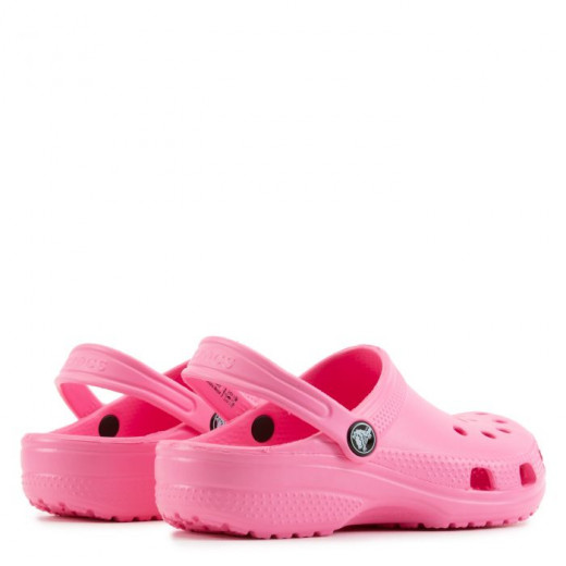 Crocs Kids Classic Clog Pink Lemonade, Size 24-25