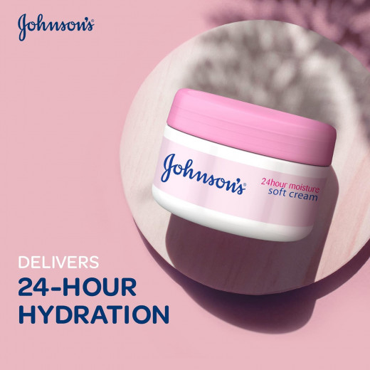 Johnson's 24 Hour Moisture Body Cream, 100 Ml, 3 Packs