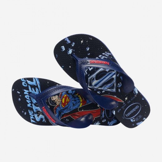 Havaianas Max Herois Navy Blue/ruby Red 27/28