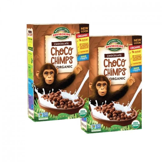Nature's Path Choco Chimps Cereal - 284g, 2 Packs