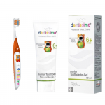 Dentissimo Toothpaste Gel for Kids with Toothbrush Ages 6+ Years -
