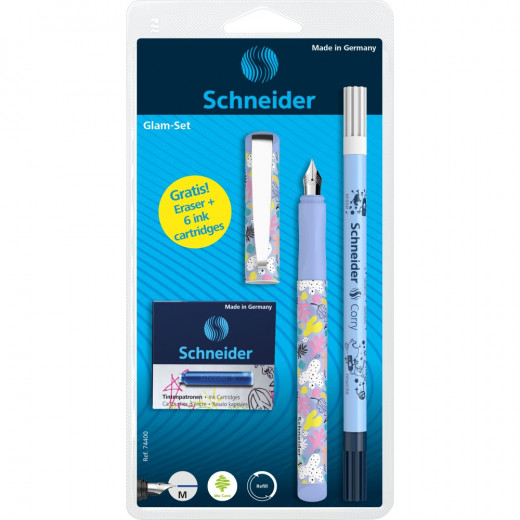 Schneider fountain pen - Glam set
