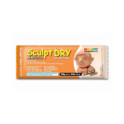 Mungyo Sculpt Dry Clay Peach 250g