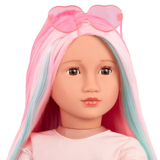 Our Generation Fashion Doll with Multicoloured Hair