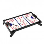 K Toys | Real Wood Games 2 In 1 Games Tabletop Air Hockey & Basketball