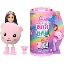 Barbie | Chelsea Cutie Reveal Cozy Cute Tees Series Teddy Bear Doll