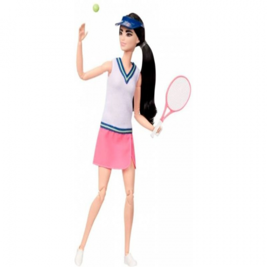 باربي - دمية رياضية - لاعبة تنس