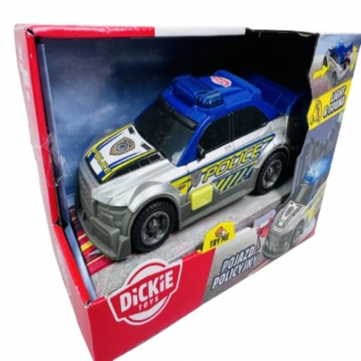 Dickie | Police Car with Lights & Sounds | 15 cm