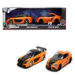 JADA | Fast and Furious 2nd Pack 1:32 Mazda RX-7 and Toyota GR Supra