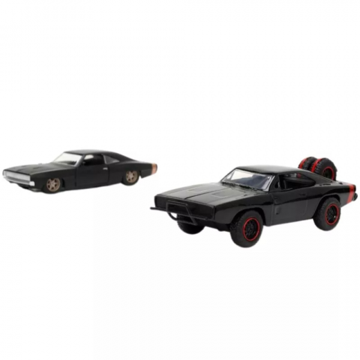 JADA | Fast & Furious Double Pack Diecast Model 1:32 F9 1970 Dodge Charger