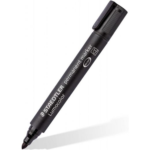 ستيدلر - قلم ماركر دائم - أسود