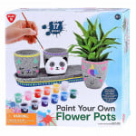 PlayGo | Paint your own Cement Flower Pots | 17 pcs